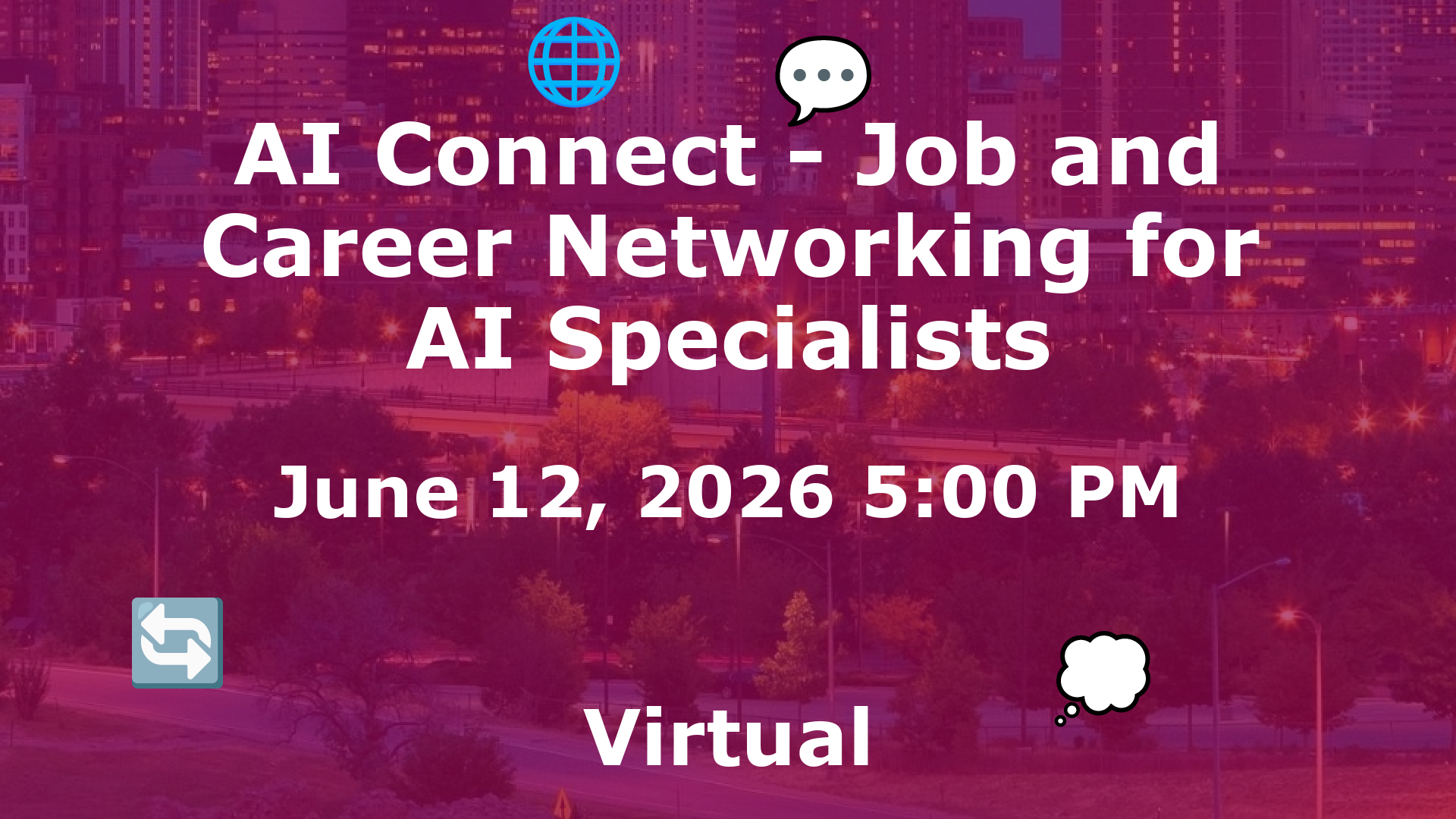 AI Connect - Job and Career Networking for AI Specialists event image